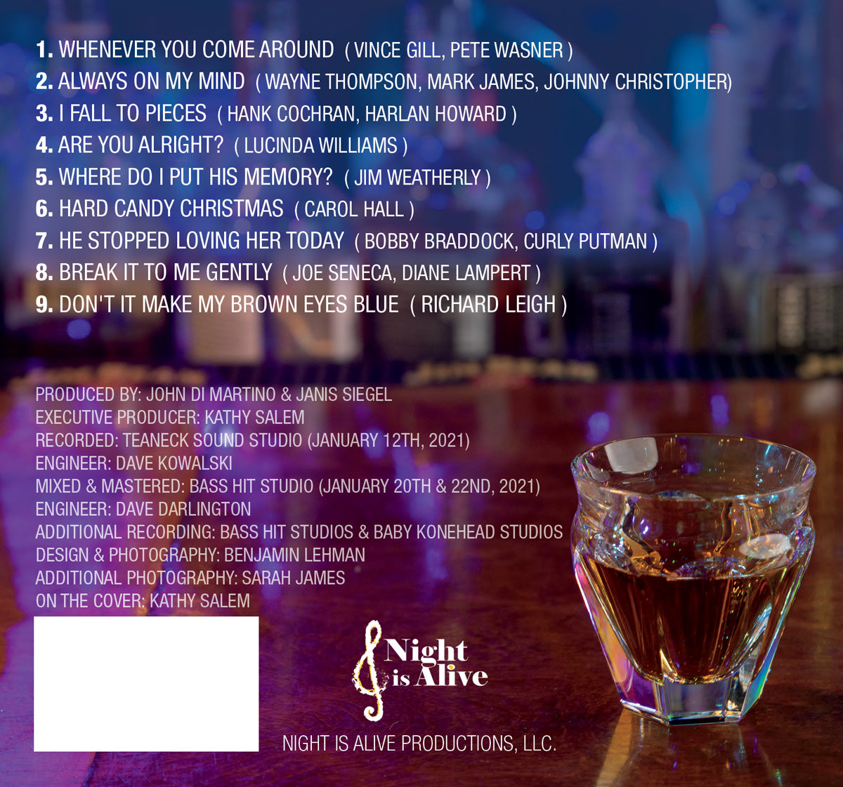 DIGITAL DOWNLOAD - Cryin' In My Whiskey