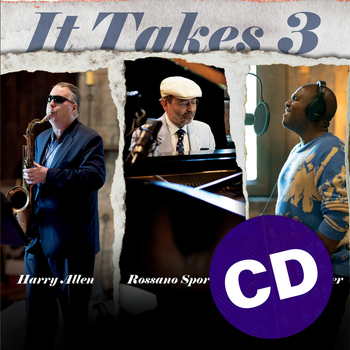 It Takes 3 - Harry Allen Trio - CD Version
